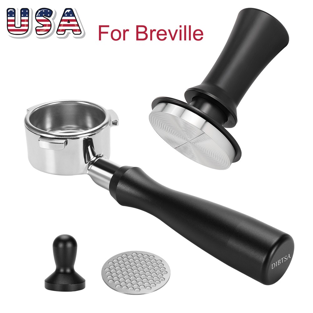 Coffee Tamper Bottomless Portafilter Kit For Breville BES810BSS BES870XL BES840