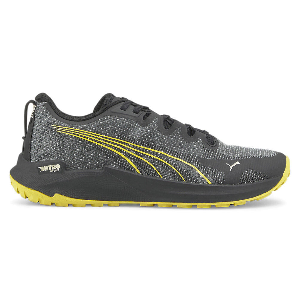 Puma FastTrac Nitro Lace Up  Mens Black Sneakers Casual Shoes 37704410
