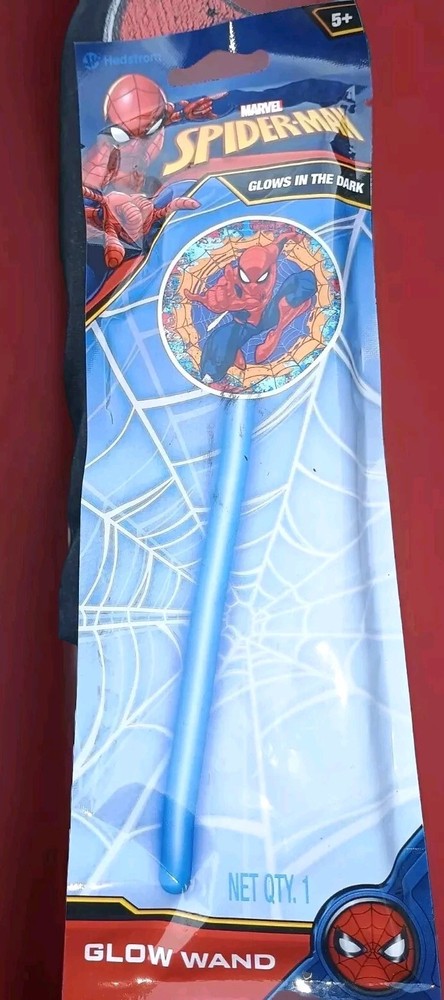 New pack Spider-Man Marvel Glow in the dark Wand Light up Stick