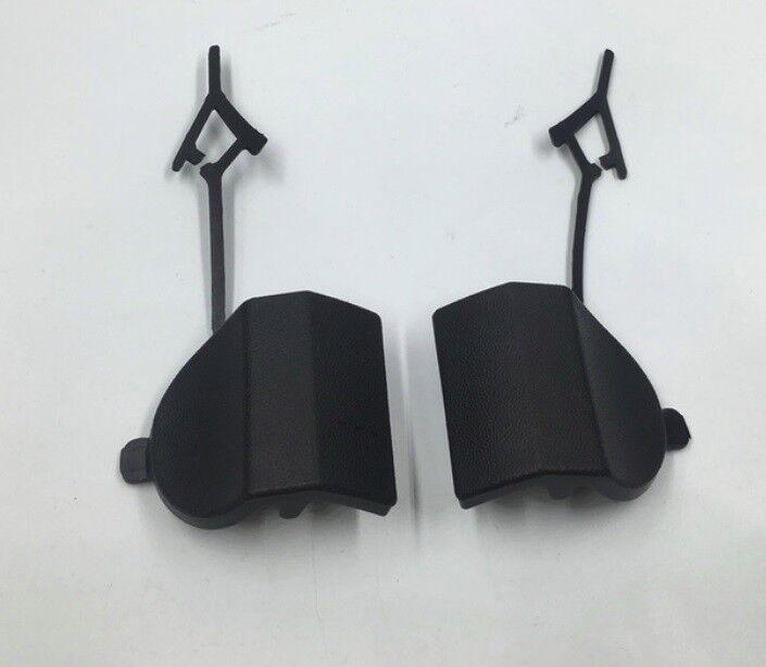 Porsche Cayenne 2015-2017 Rear Bumper Tow Hook Cover Caps Pair