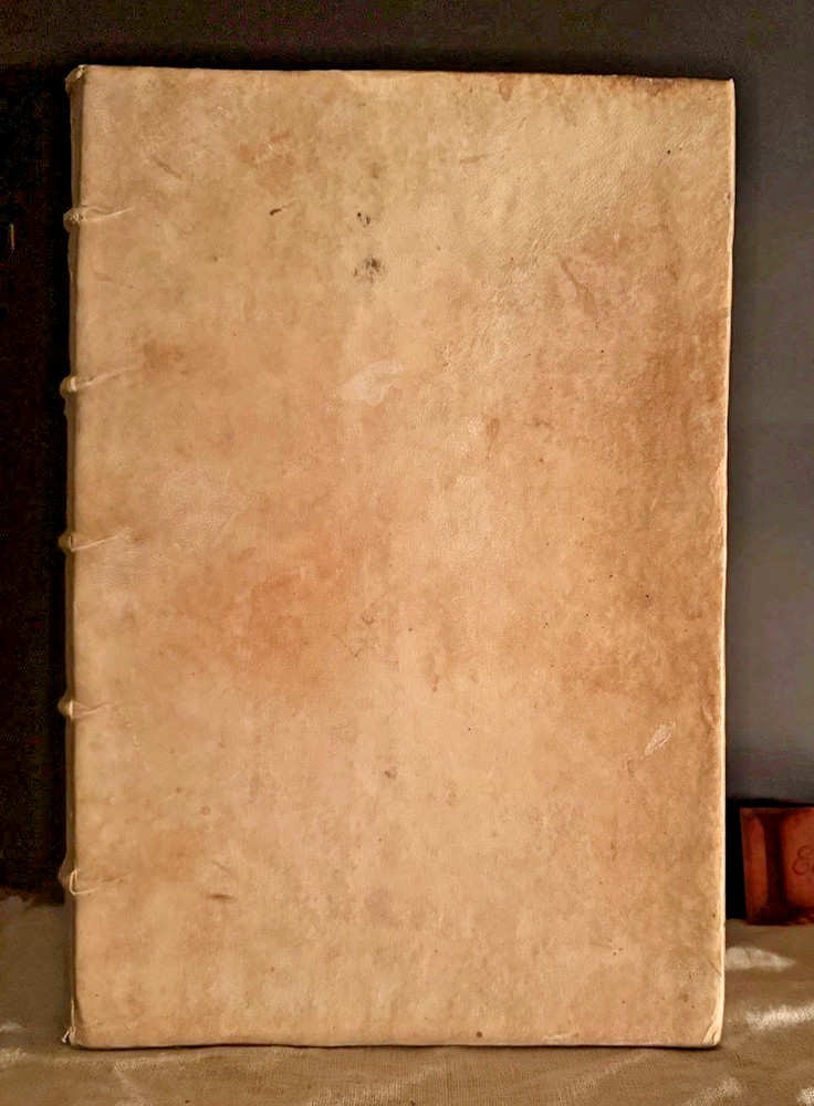 Historic Catholic Law Book 1711 – Vellum Folio Printed in Venice Antique