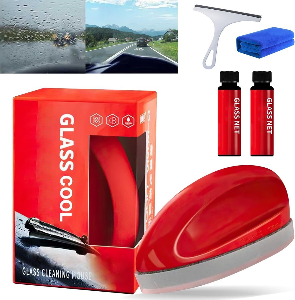 Omaky Powerful Car Windshield Cleaner with Oil Film Removal