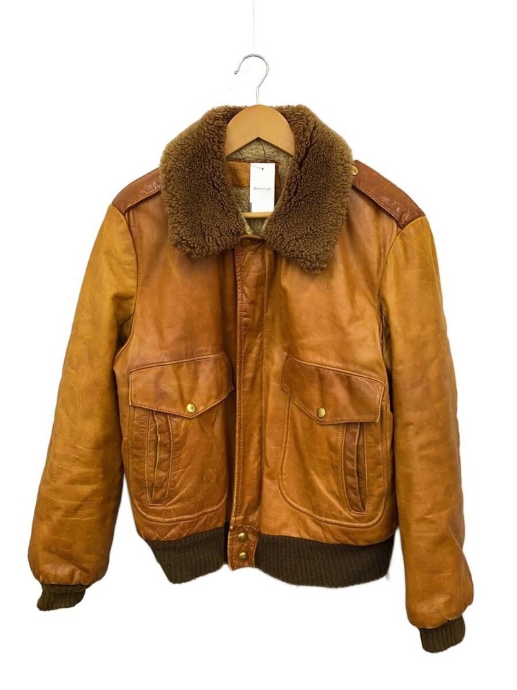 Leather Jacket Blouson/40/-/Cml/Plain 3404