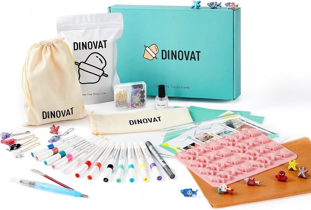 Air Dry Clay Pottery Kit for Adults - DIY Craft Kit