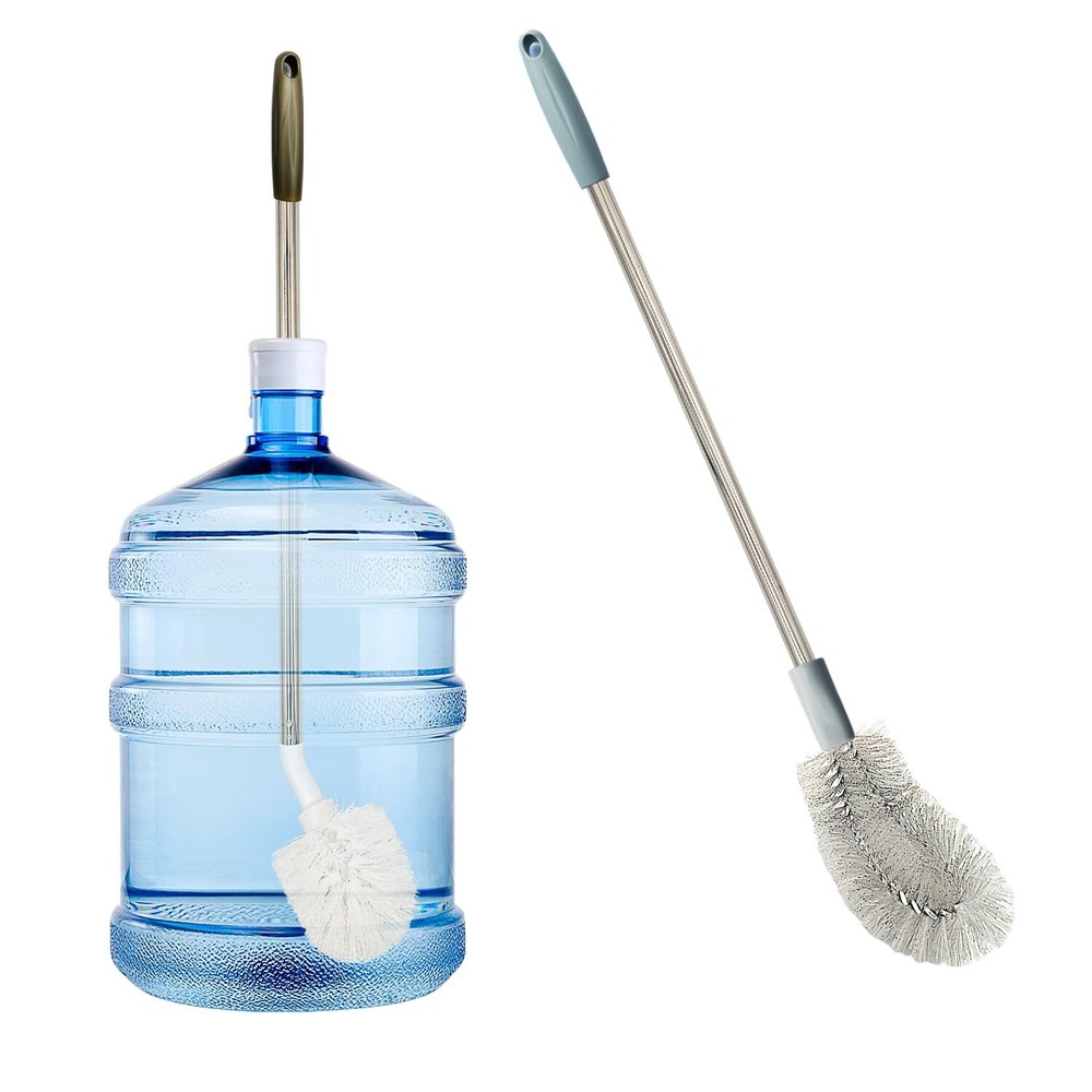 2pack Bucket Brush Kettle Brush Bottle Brush For Cleaning Extra Long Bottles Gal