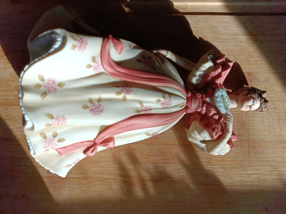 Lenox Figurine First Waltz Porcelain Sculpture Victorian Lady