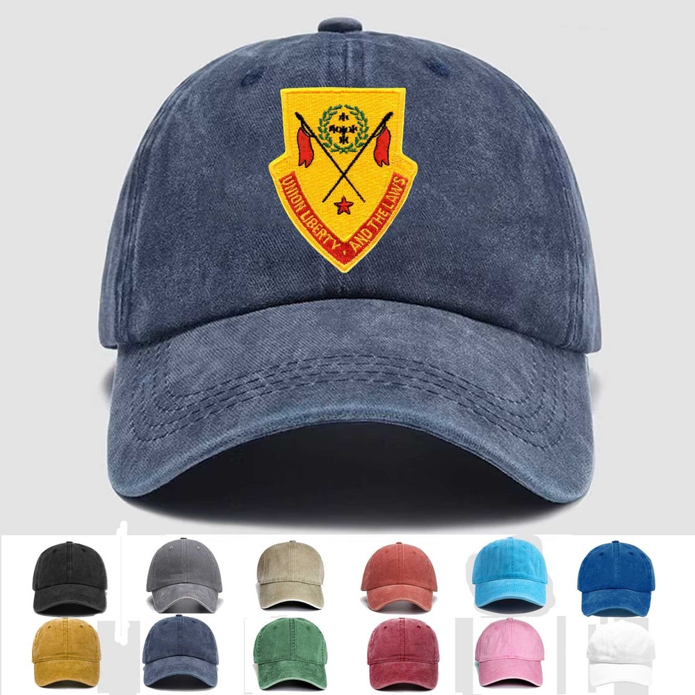 Custom Personalization Embroidered Hat 110th Cavalry Regiment, Veteran Cap, Gift