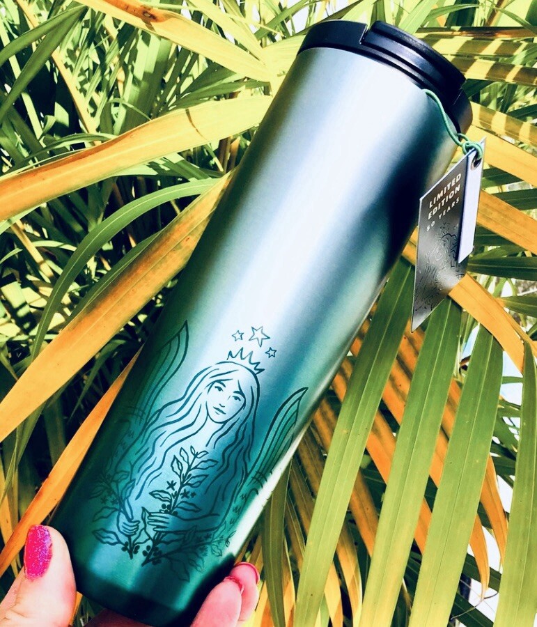 Starbucks Siren Anniversary Cup Stainless Limited Edition 50th Year Tumbler New