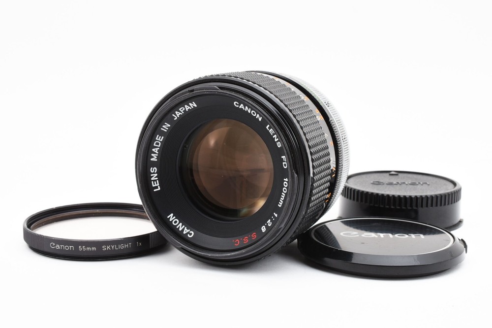Canon FD 100mm f2.8 S.S.C Manual Focus Telephoto Portrait Lens EXC+5 Japan
