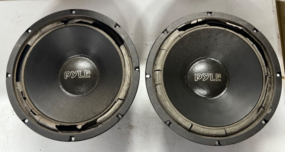 Vintage Pyle WP1204 High-Powered Stereo Speakers
