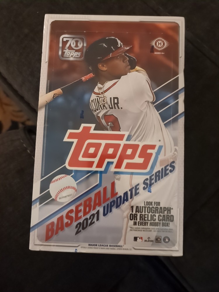 2021 Topps Update Series Baseball Hobby Box 24 Packs Sealed