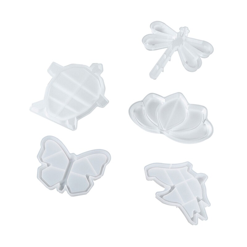 Resin Silicone Jewelry Storage Box Mold for DIY Epoxy Crafting