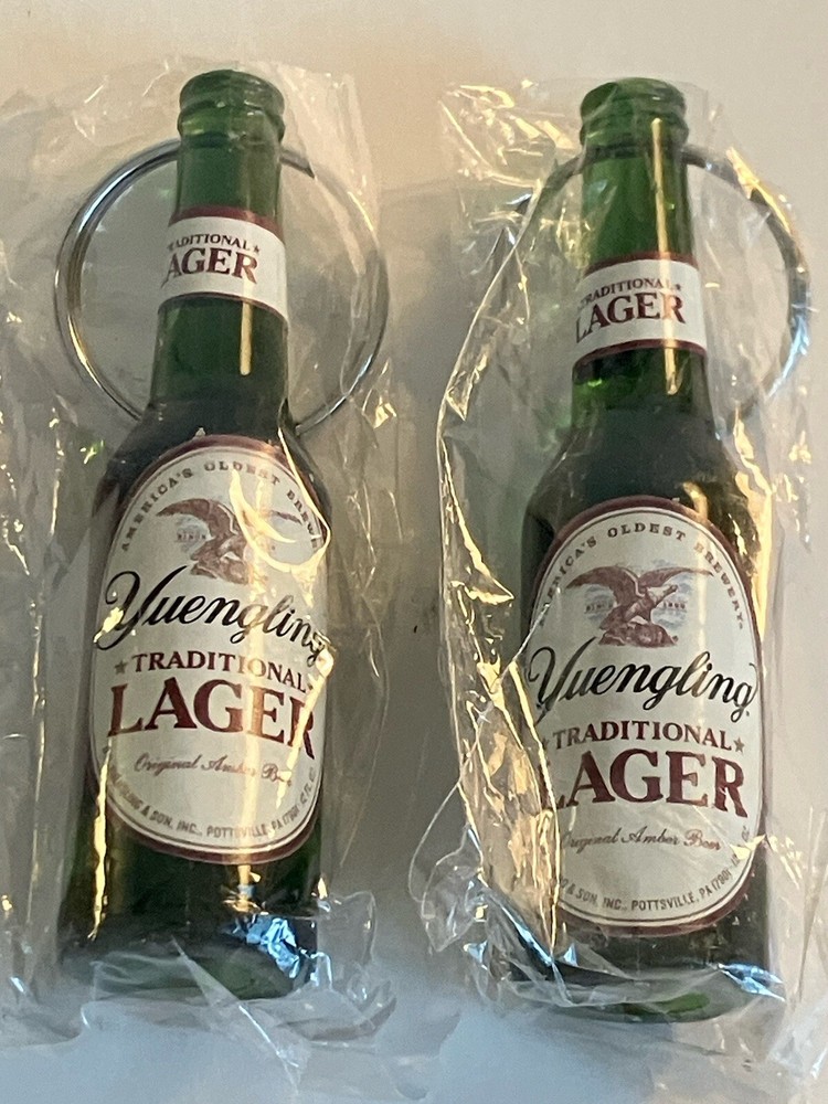 Yuengling Lager Beer Mini Keychain Bottle Openers 2-Pack NEW