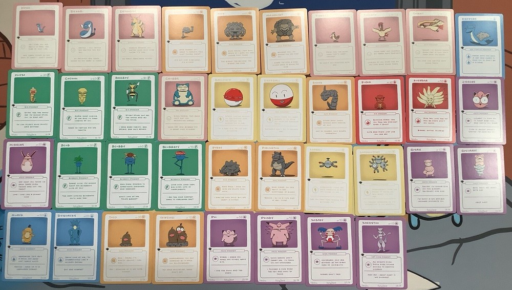 Official Complete Pokederp Version 2 Pokemon TCG Complete Base Set 1-38