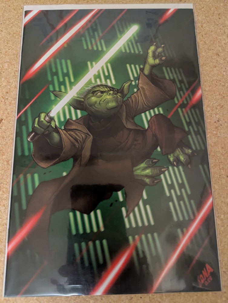 Star Wars: Yoda #1 David Nakayama DNA virgin variant cover VF/NM+ 2022
