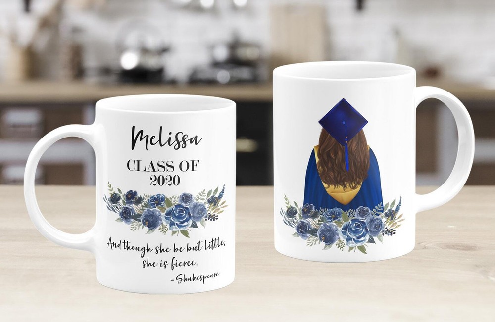 Personalized Graduation Coffee Mug Graduation Gift 2020 Custom Grad Mug Senior