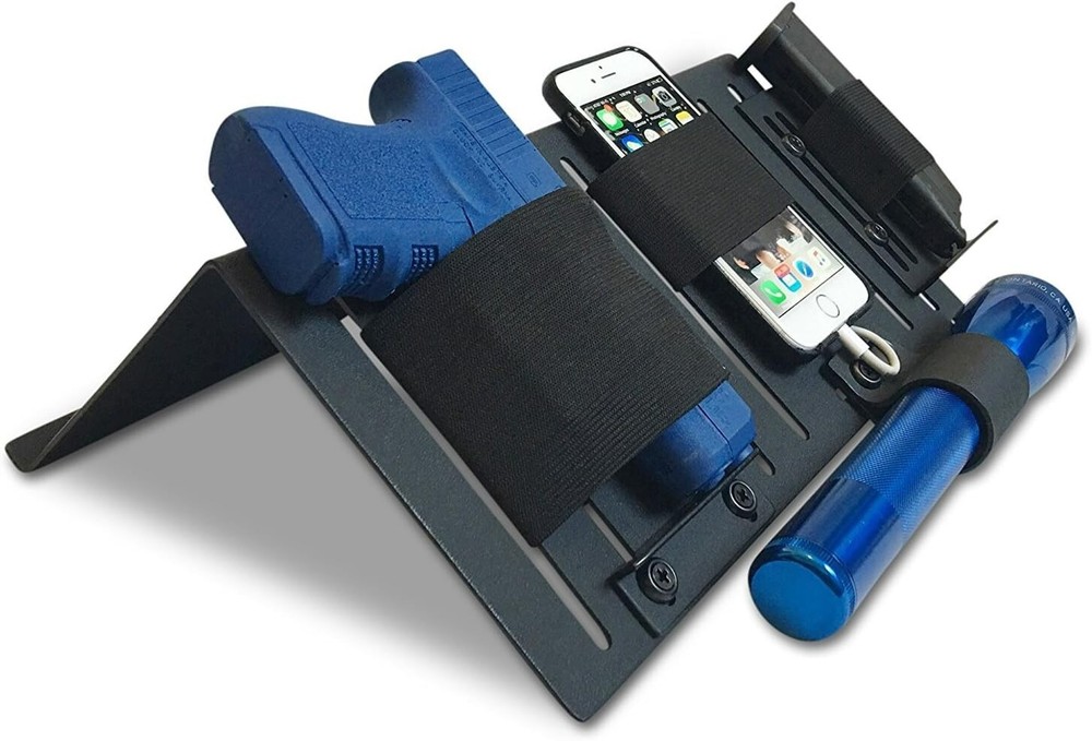 Bedside Pistol Gun Holster Holder Bed Conceded Firearm Phone Bed Home Defense