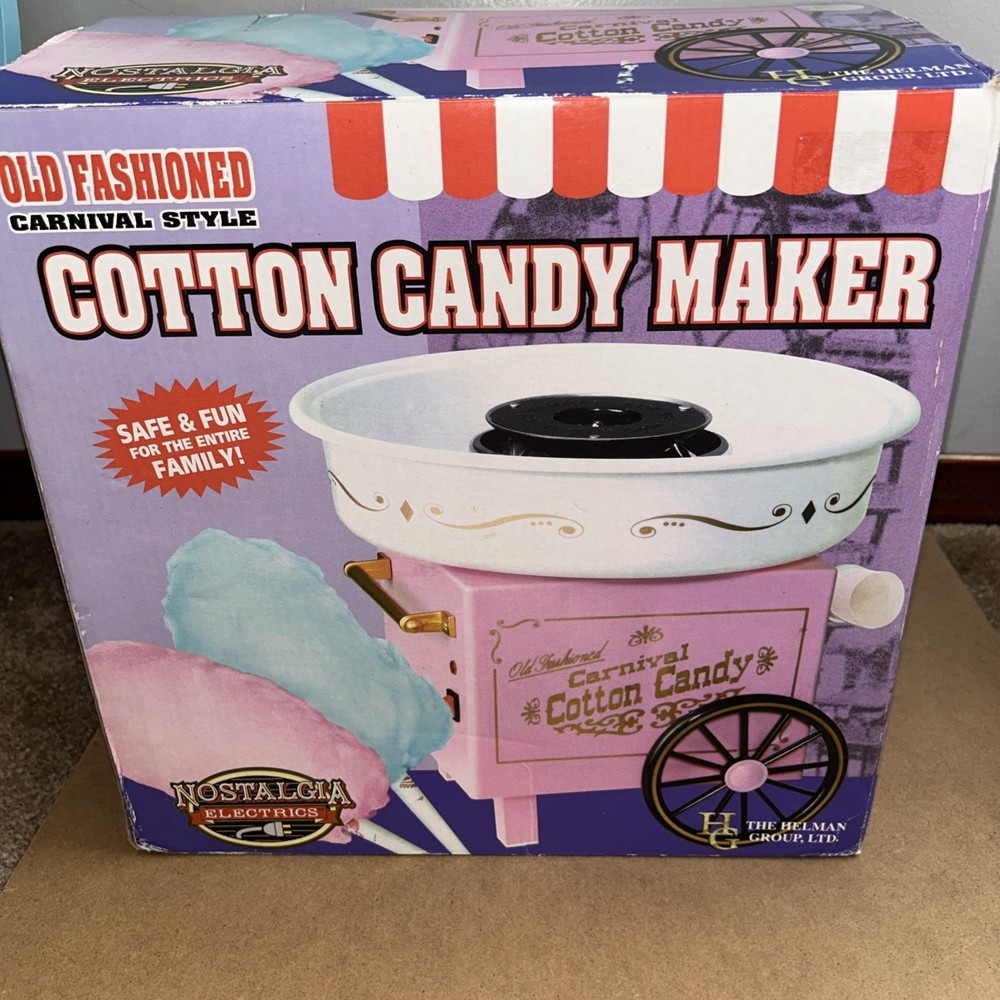 Nostalgia CCM505 Old-Fashioned Carnival-Style Cotton Candy Maker Machine