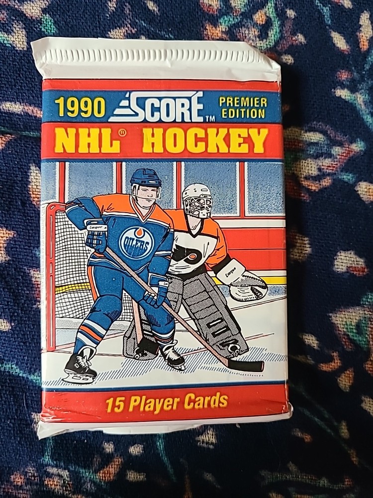 1990 Score Premier Edition NHL Wax Pack - 15 Cards - Sealed