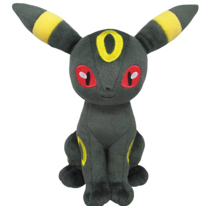 New Pokemon Plush Doll All Star Collection Umbreon Pocket Monster Soft Toy  