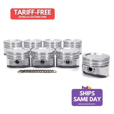 Kb Pistons KB148.030, Set of 8 Aluminum Sbf 351C Dished Piston Set 4.030 Bore -1