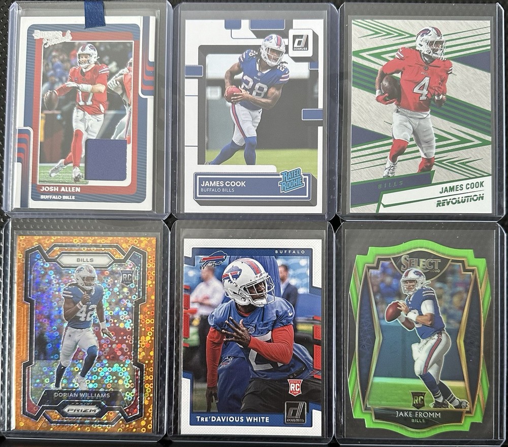 Buffalo Bills Rookie & Josh Allen Relic Lot(16 cards) /699