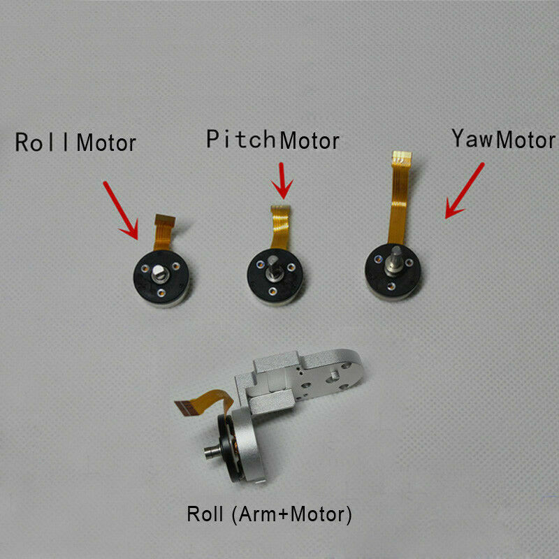 DJI Phantom 3 Pro Advanced Gimbal Yaw Roll Pitch Arm Motor Repair Part Original