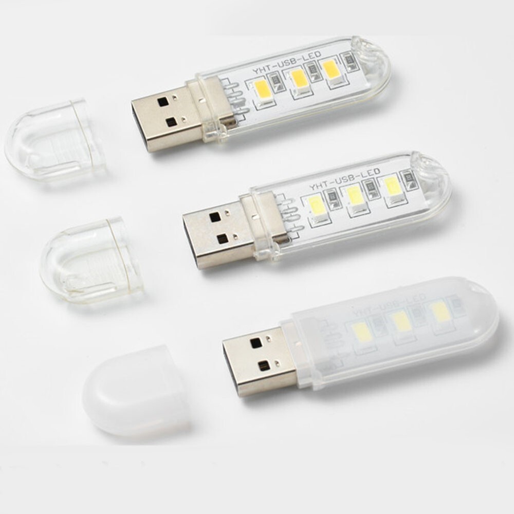 Compact USB LED Light for Eye Strain Relief with Soft Glow