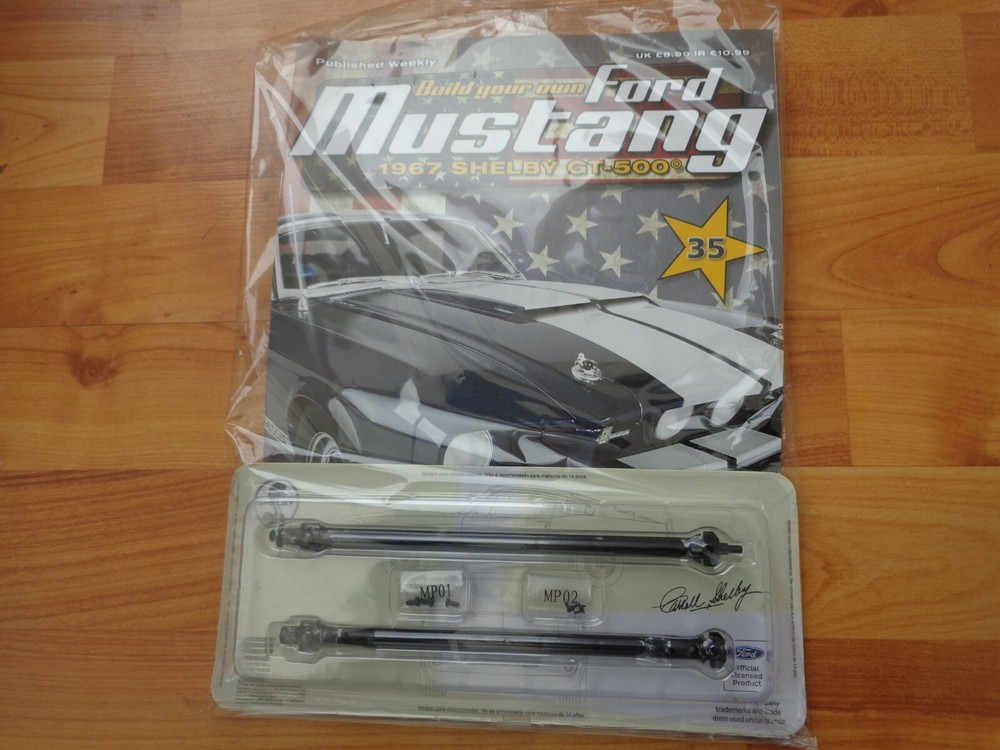 1/8 DEAGOSTINI BUILD YOUR OWN FORD MUSTANG 1967 SHELBY GT-500 ISSUE 35 INC PART
