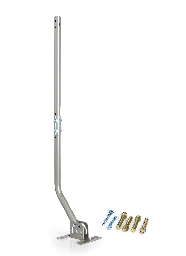 Adjustable Attic/Outdoor Antenna Mounting Pole Universal Mount Brackets Weath...