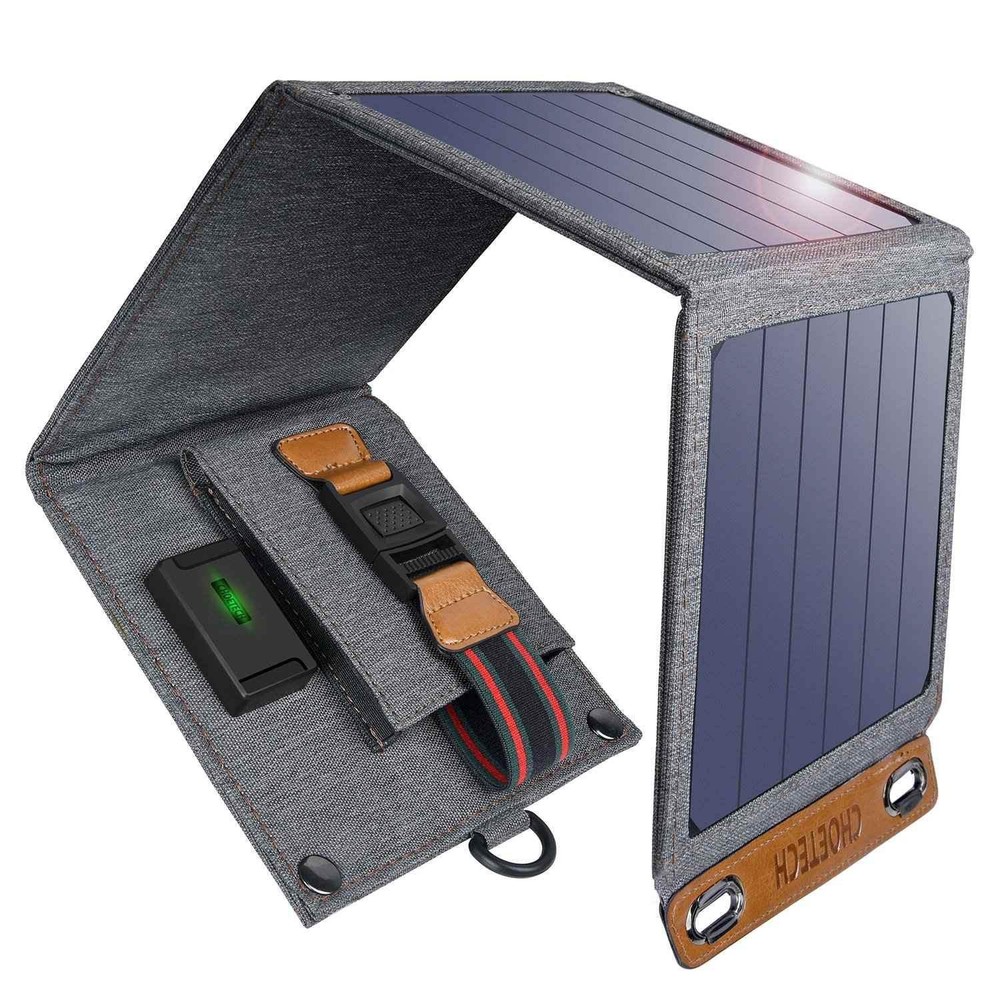 NNEDSZ CHOETECH SC004 14W USB Foldable Solar Powered Charger