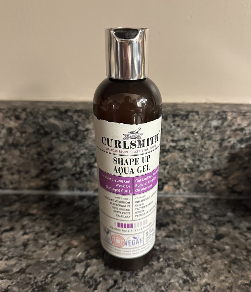 Curlsmith Shape Up Aqua Gel Flexible Hold 8 fl oz Hydrating Styler
