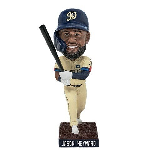 *PRESALE* Jason Heyward LA Dodgers City Connect Bobblehead SGA 7/6/24-image