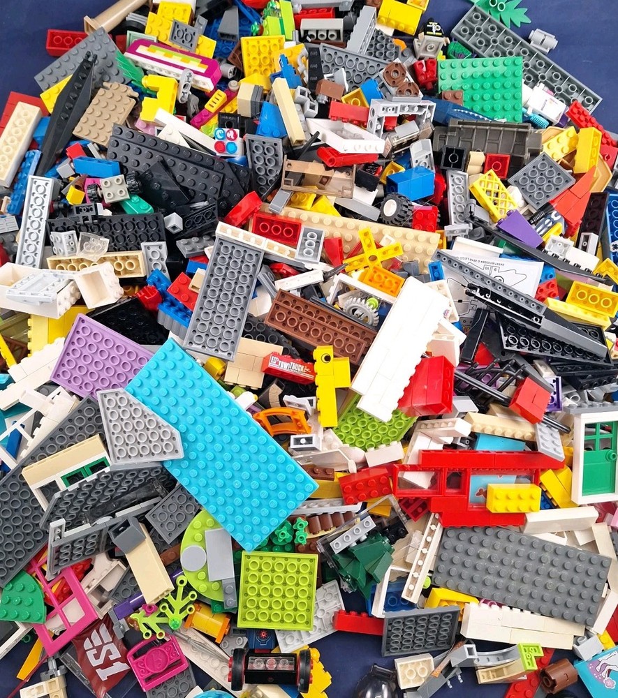 Huge 6+ Lbs. Lot Assorted LEGO Bulk Bricks Blocks+++