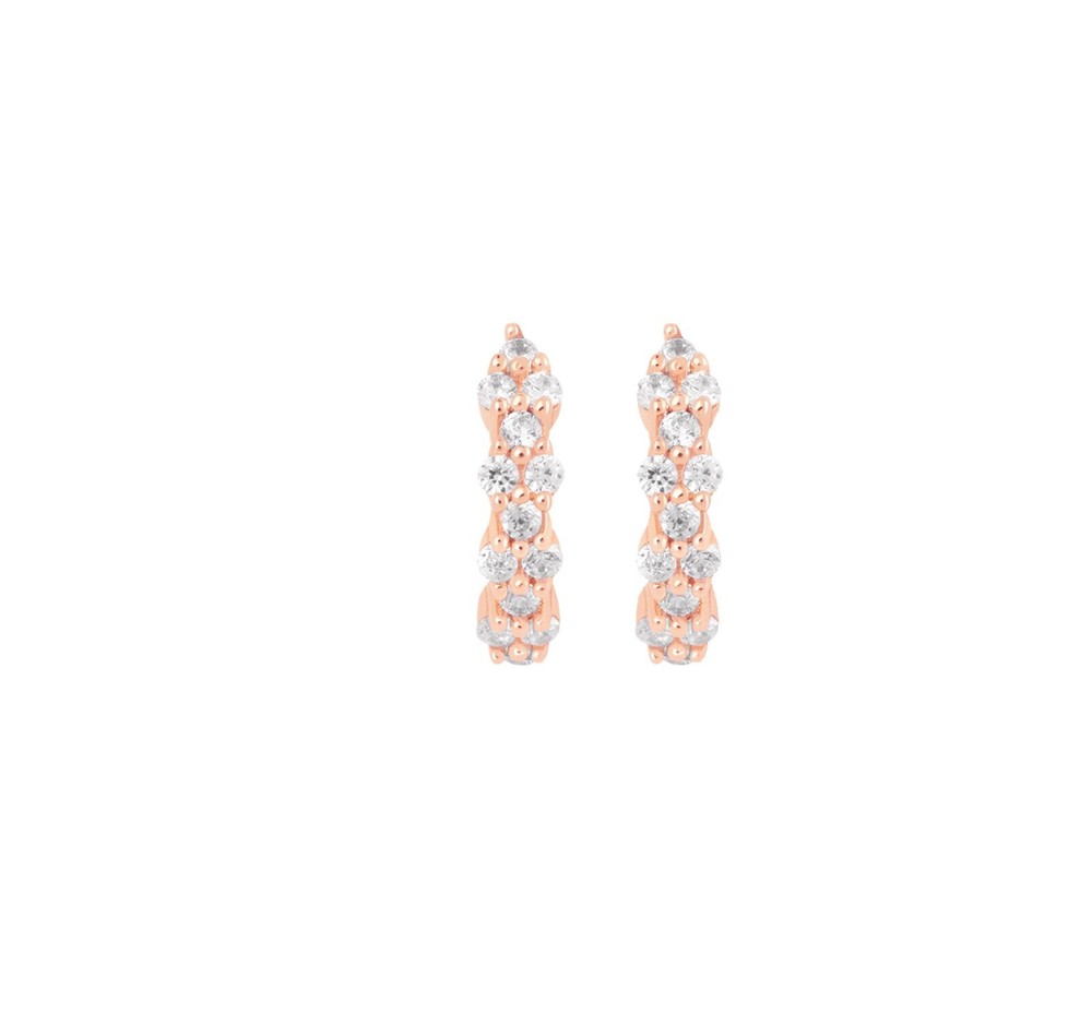 Moissanite earrings small huggie hoop cartilage helix Silver Earrings tiny hoops
