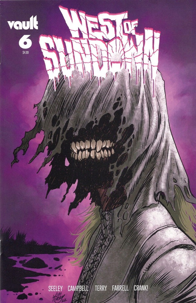 West Of Sundown #6 cover B Terry Tim Seeley 1870s horror western Vault Comics