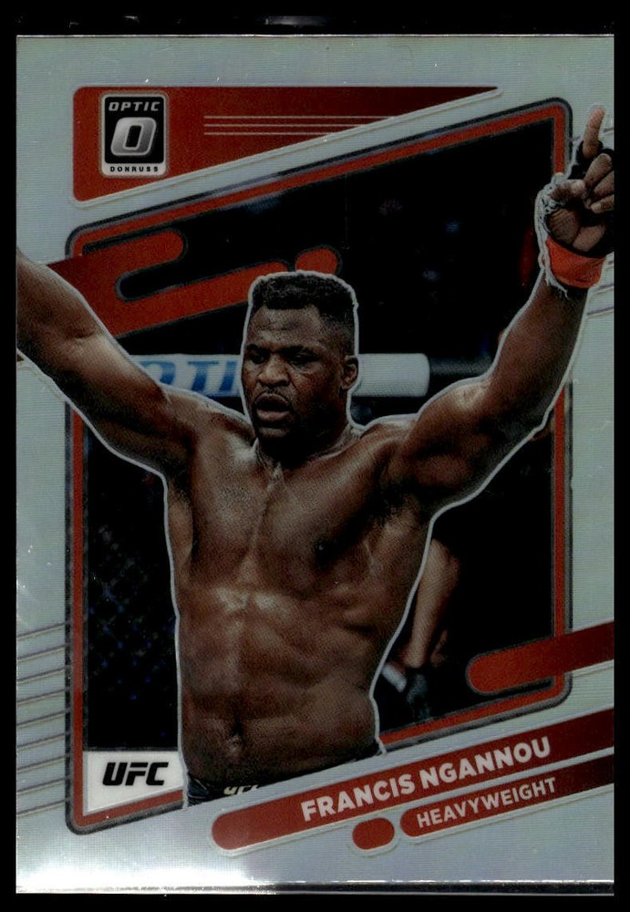 2022 Donruss Optic UFC #30 Francis Ngannou Holo Prizm