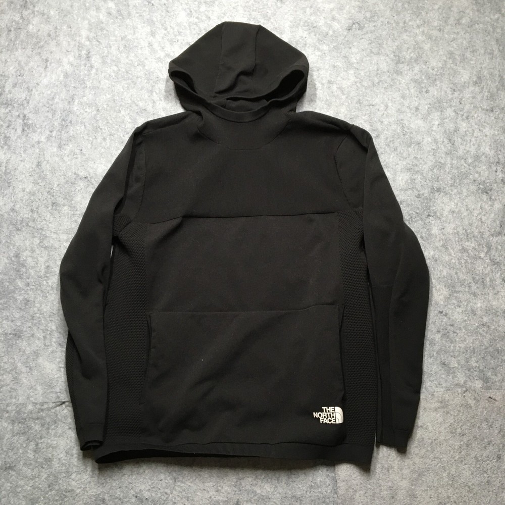 North Face Active Trail Tech Hoodie - Men's Medium M Black Performance Pullover