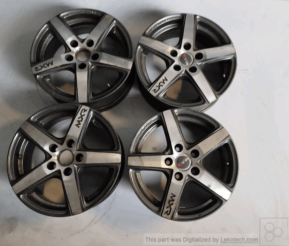 Post wheel disc alloy SX VOLKSWAGEN GOLF (5K/AJ) 1.4 TSI (90kw) Ber.
