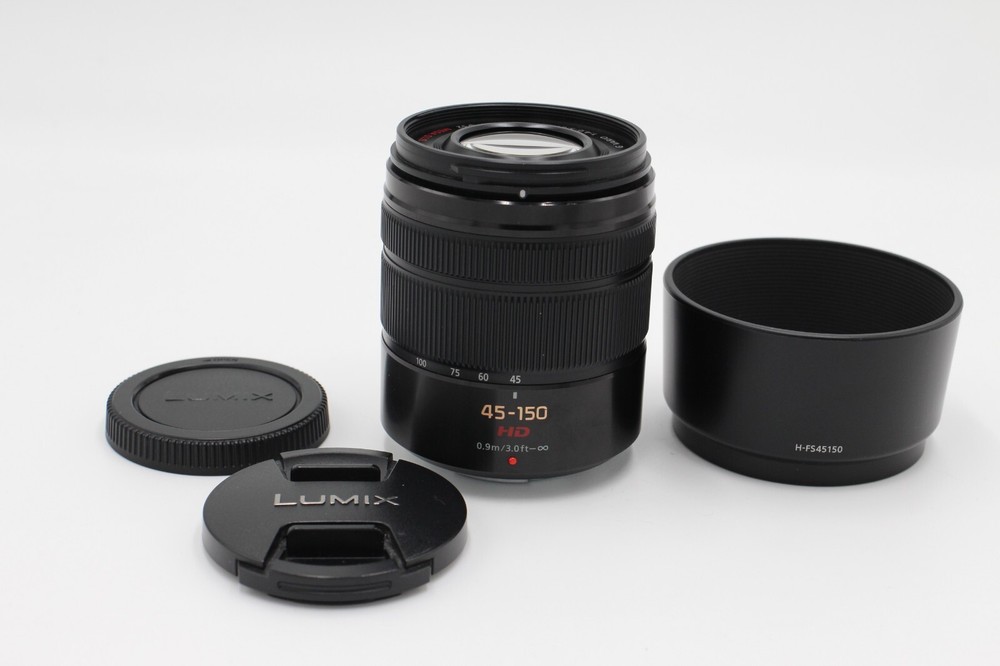 Panasonic Lumix G Vario 45-150mm f4-5.6 ASPH Mega OIS Lens Japan Import