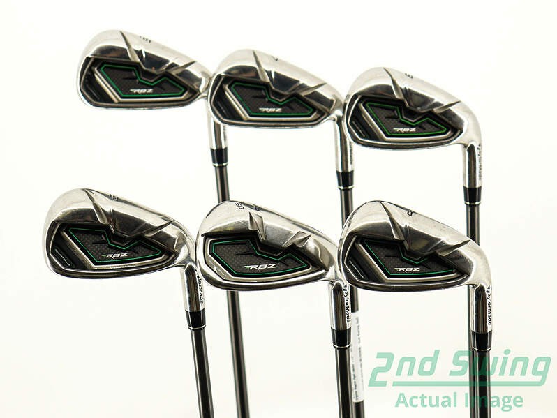 TaylorMade RocketBallz 6-PW AW Graphite Iron Set +1/2