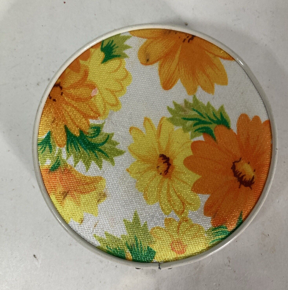 I W Rice Compact Regular Folding MIRROR Magnified Tabletop Hanging Japan VTG