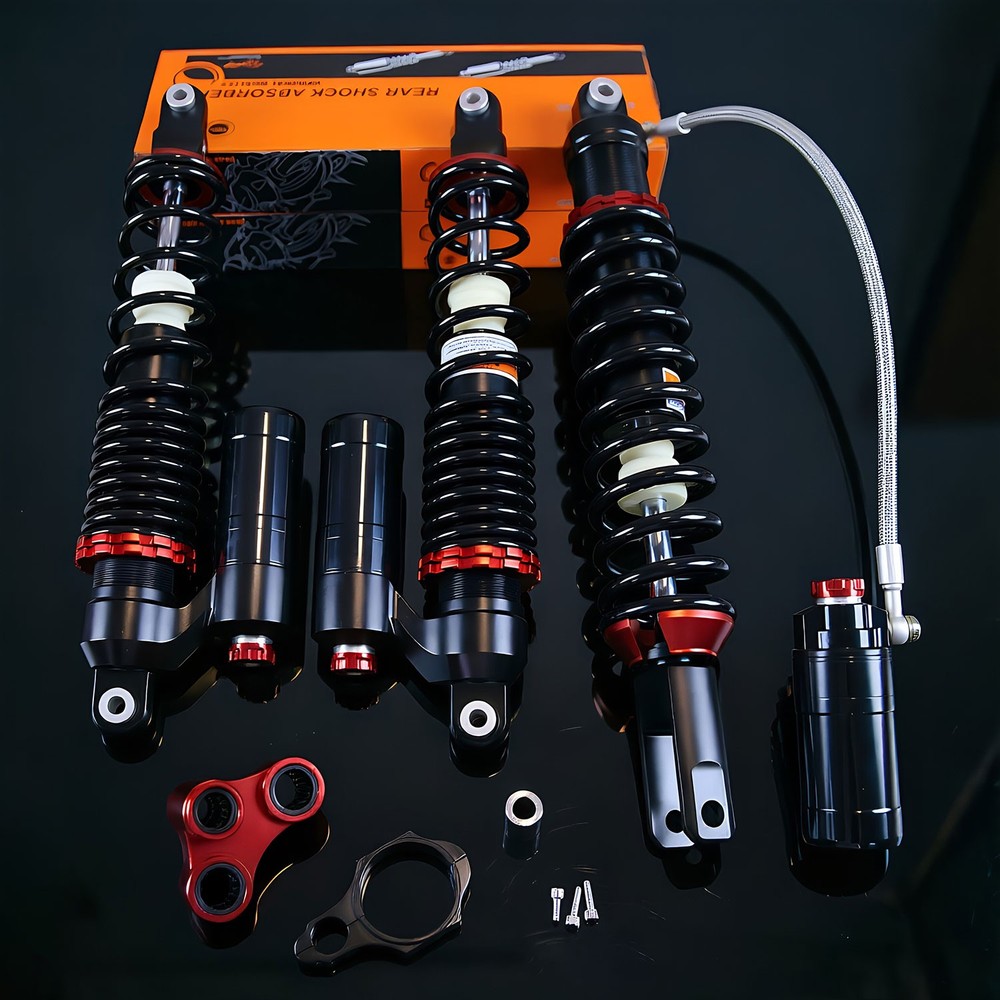 Stage 5 Upgraded Front & Rear Air Shocks Absorber For Yamaha YFZ 450 660R 700R