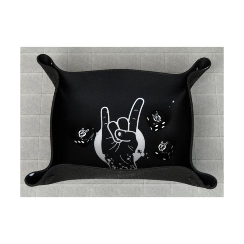 Square Hex RPG Fantasy Dice Tray NM