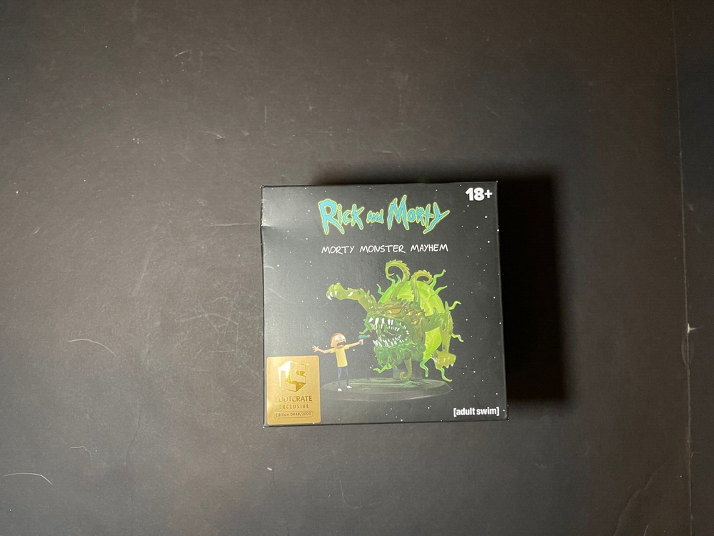 Adult Swim Rick and Morty Monster Mayhem Loot Crate Exclusive SDCC 2018 LE 2000