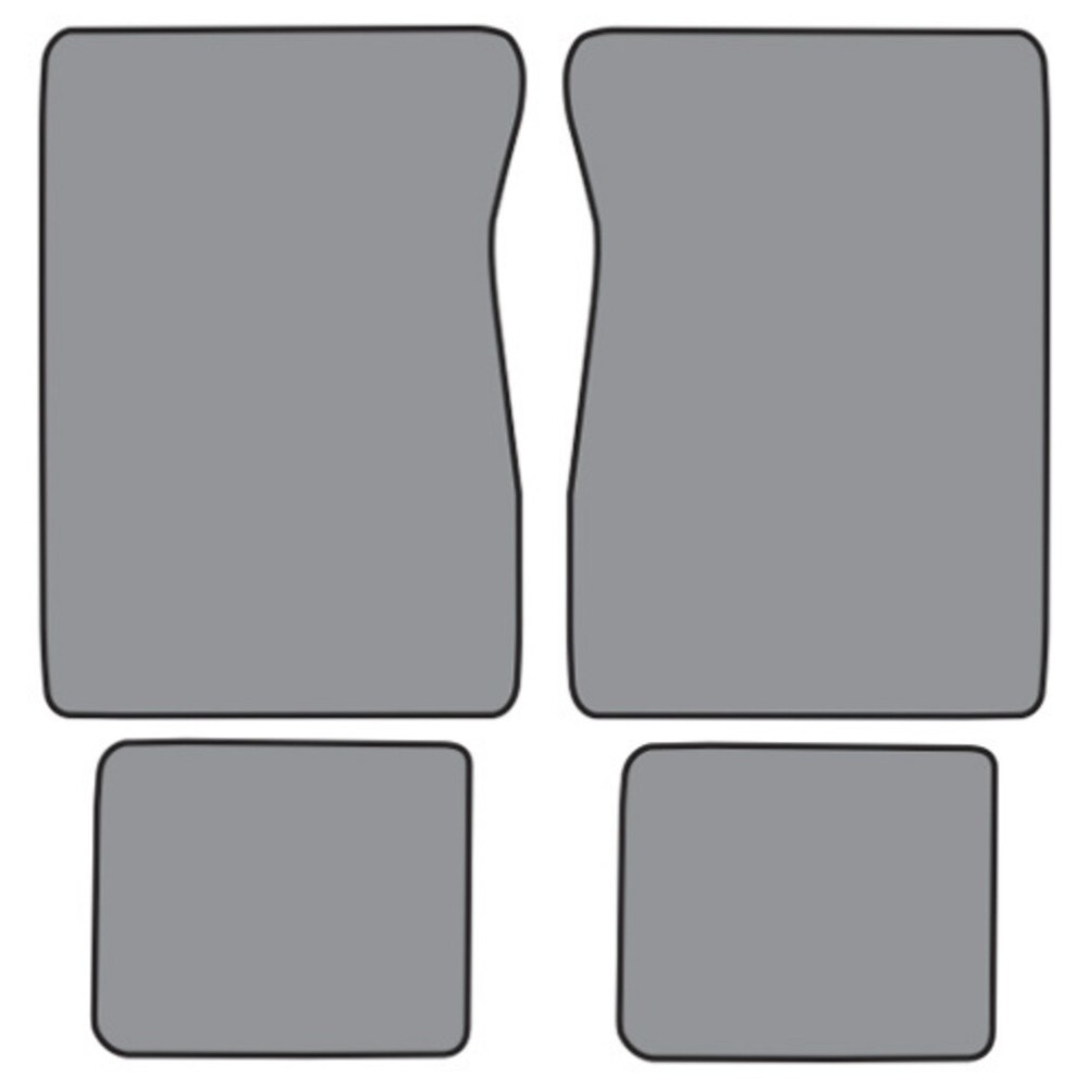 Floor Mats for 1971-1973 Chevrolet K20 Suburban (FM10F FM18R) Loop 4Pc