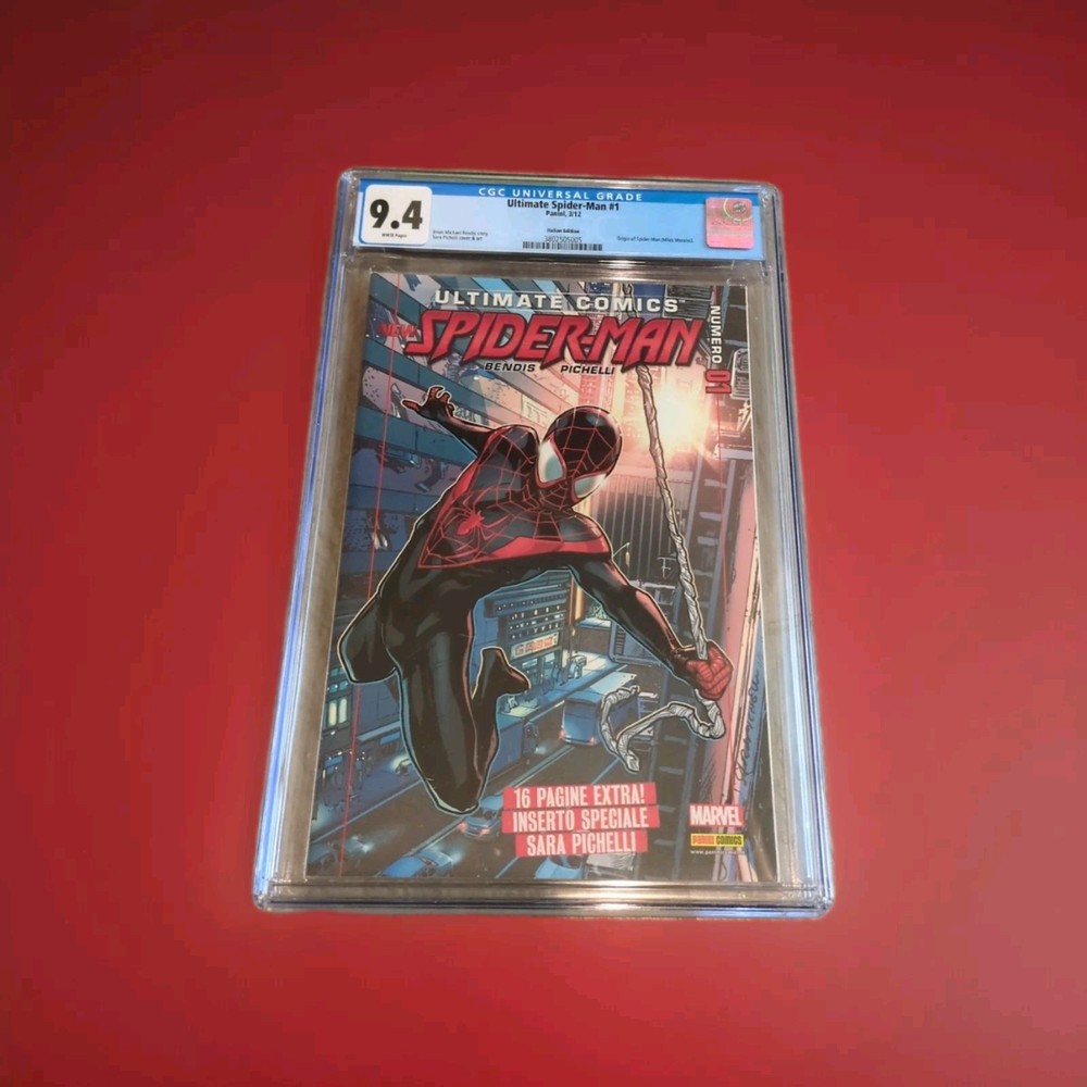 Ultimate Spider-Man #1 *Origin Of Miles Morales* Pichelli Variant Italian