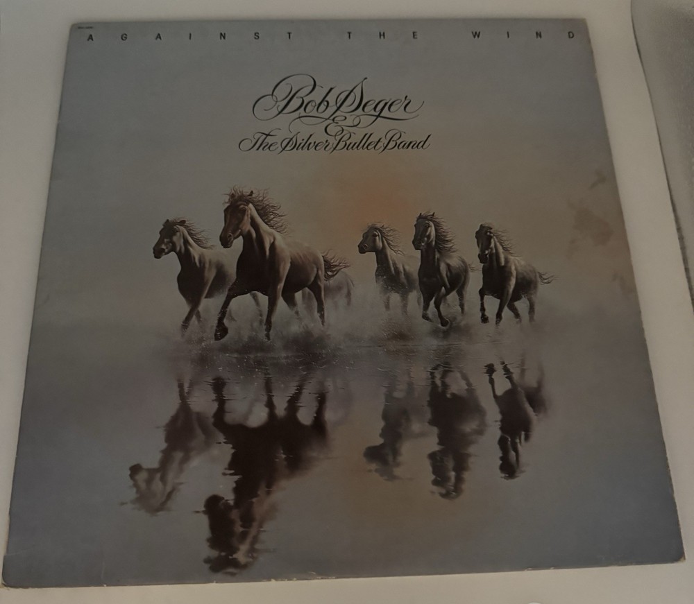 BOB SEGER - Against the Wind LP Vinyl - Capitol Records SOO-12041