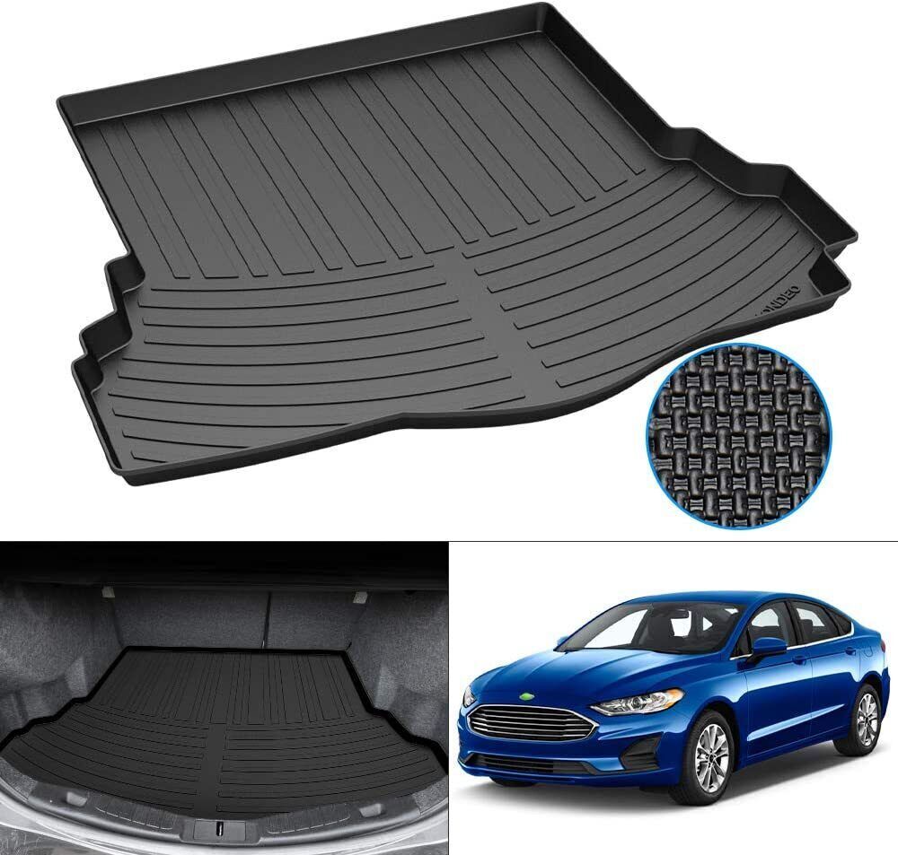 Cargo Boot Trunk Tray Liner Waterproof Mat for 2013-2020 Ford Fusion Gas Engine