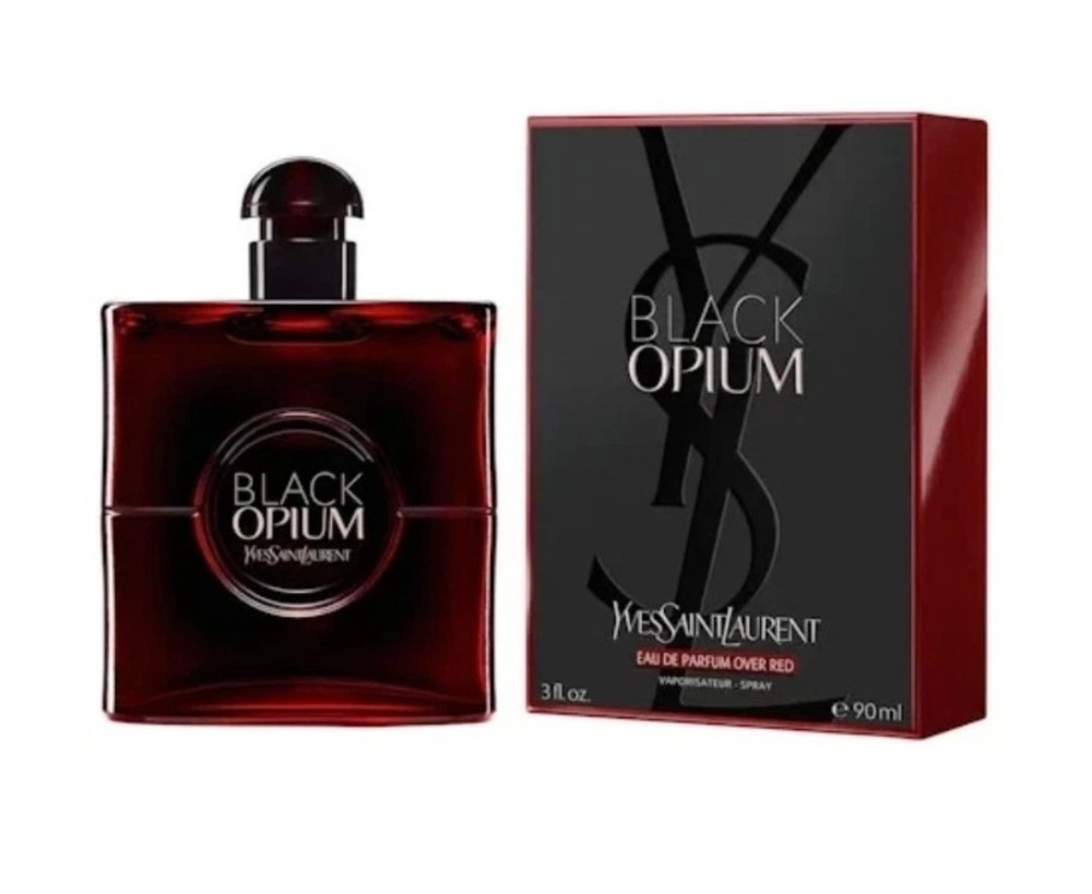 Black Opium Over Red by Yves Saint Laurent 3 oz EDP Perfume for Women New In Box